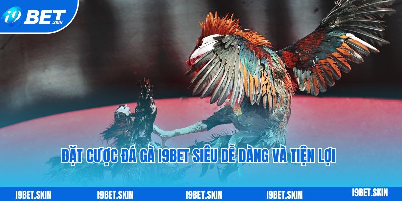 Đá gà i9bet: Sảnh đá gà trực tuyến rực lửa uy tín hiện nay 5 Dat cuoc da ga i9bet sieu de dang va tien loi