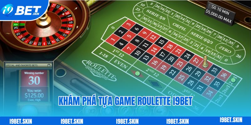 Roulette i9bet: Chơi cò quay trực tuyến giải trí đỉnh cao 2 Khám phá tựa game roulette i9bet dành cho anh em